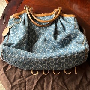 Beautiful denim handbag